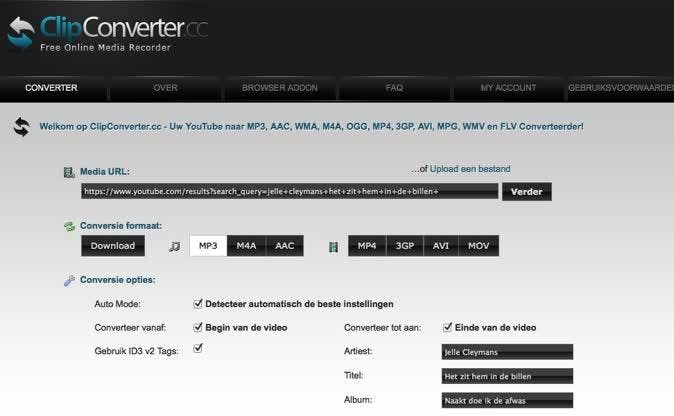 Tip 05 Wil je alleen de audio uit het filmpje halen, dan kun je meteen de juiste tags toevoegen.