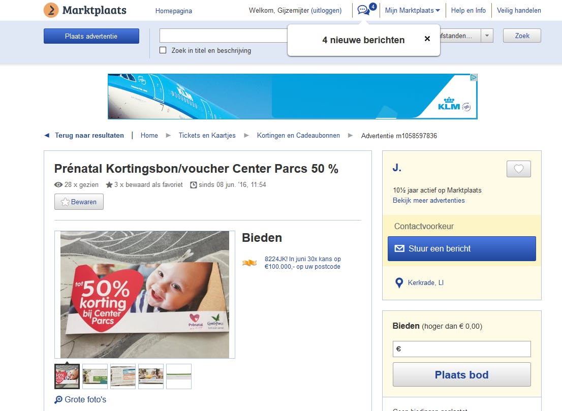 Tip 07 Met kortingscodes of coupons kun je heel wat van de prijs afhalen.