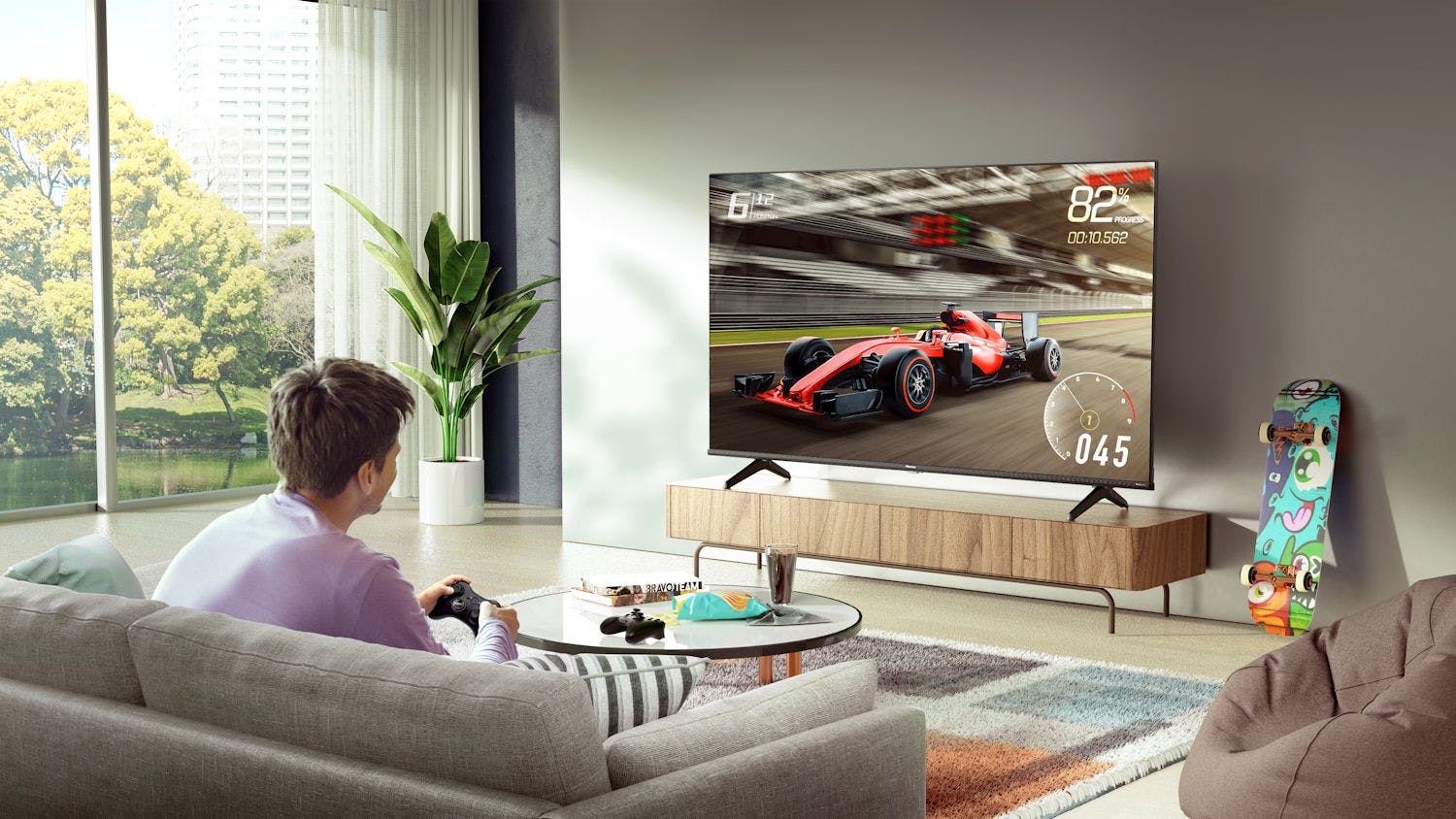 Review Hisense 43E7HQ - Een kleine voor de slaapkamer