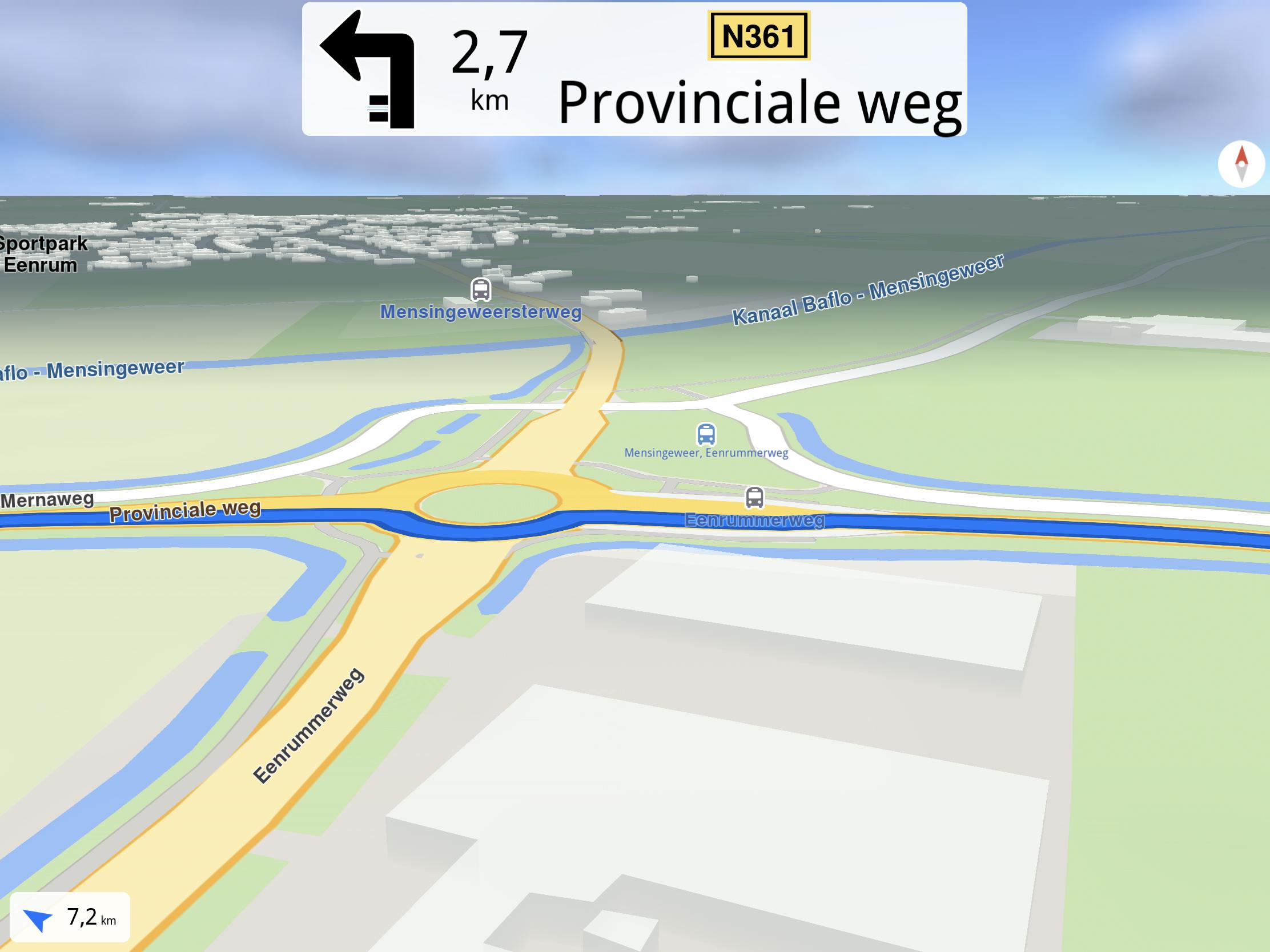 Tip 09 Magic Earth is een hoogwaardig navigatiesysteem voor tablet en smartphone.