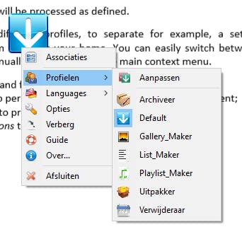 Tip 14 Dropit is een soort robot die van alles kan doen met je bestanden.