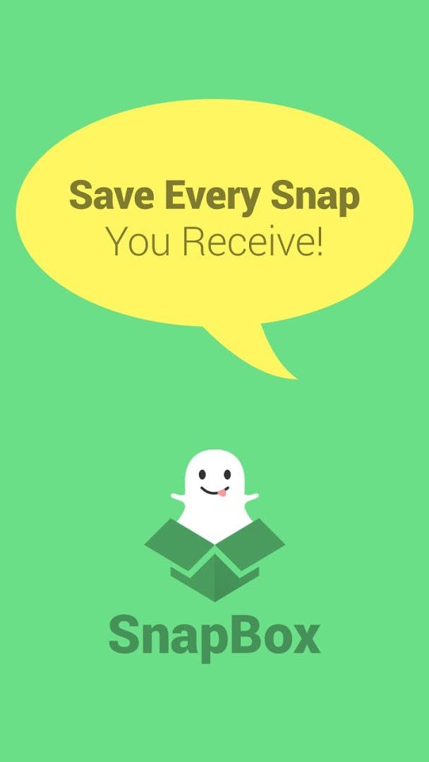 22 Er bestaat een app, SnapBox, die toch al die tijdelijke snaps bewaart.