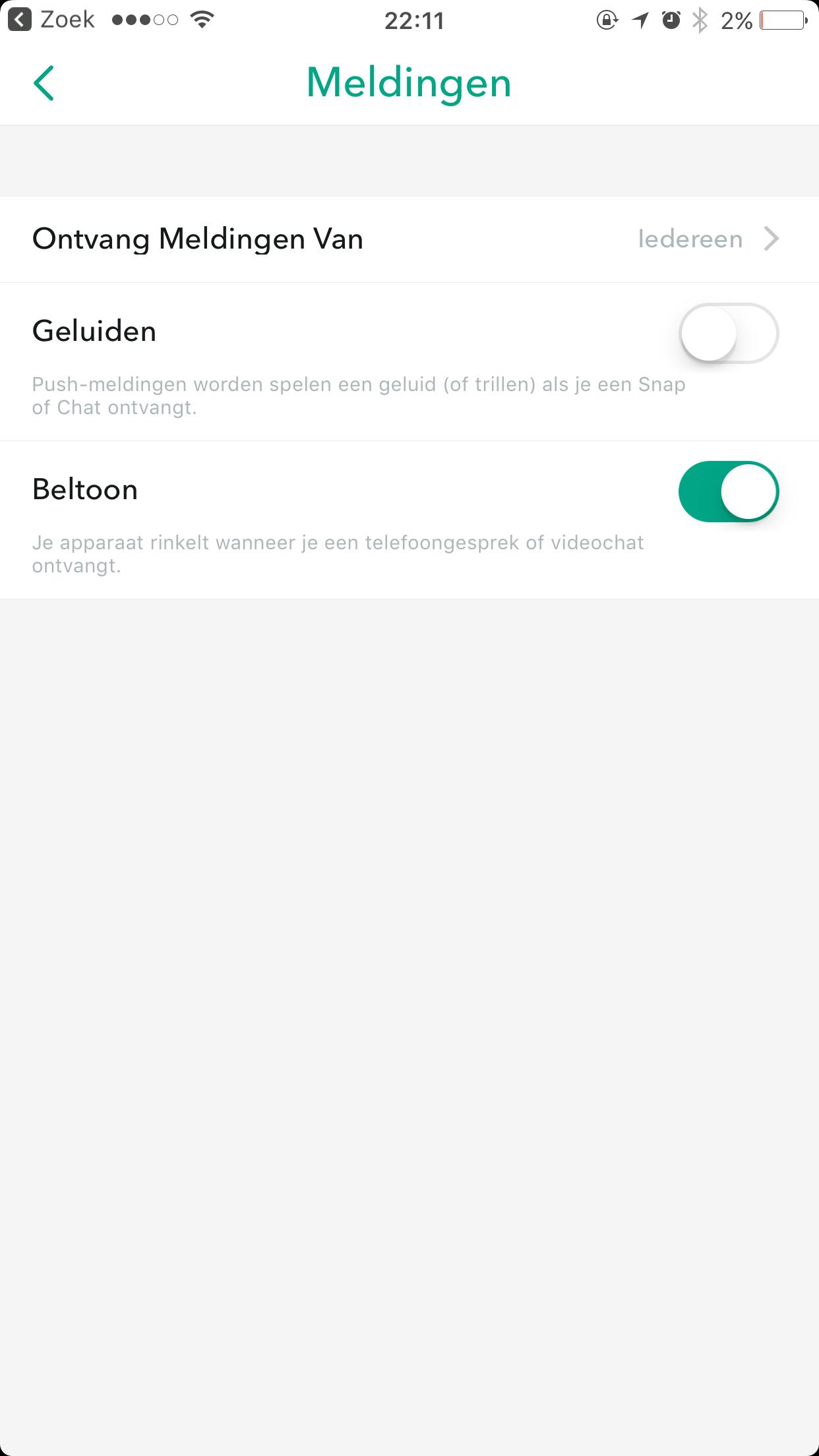 25 Welke meldingen mogen er wel en niet verstuurd worden?