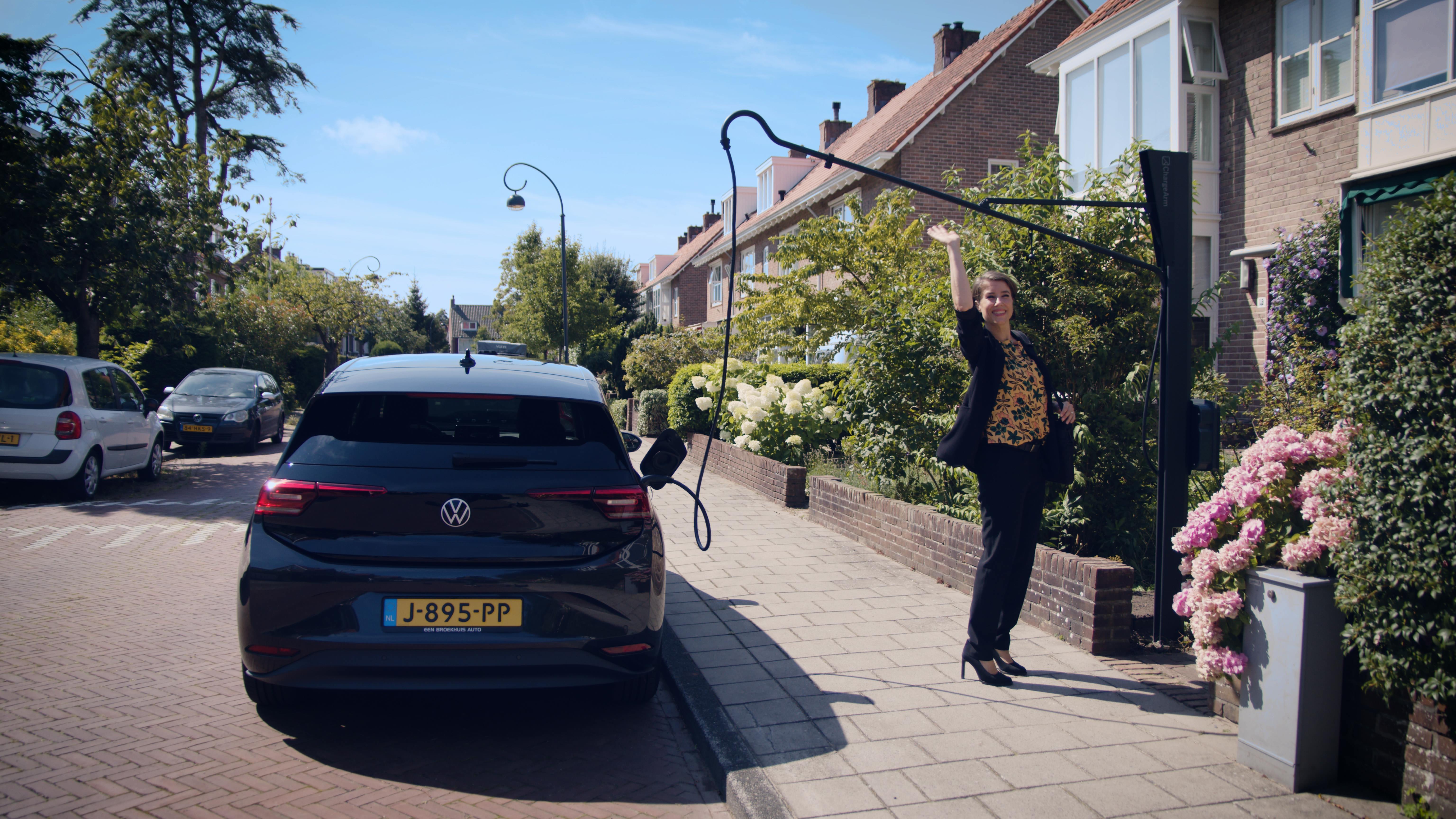 Elektrische auto opladen 2.0: Dit is de ChargeArm