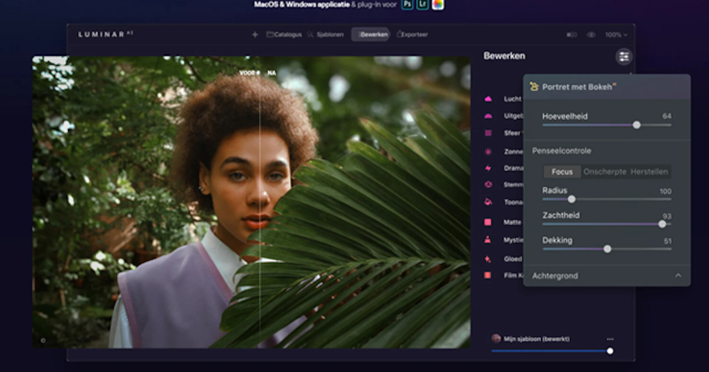 Met Luminar AI bewerk je foto's volledig automatisch