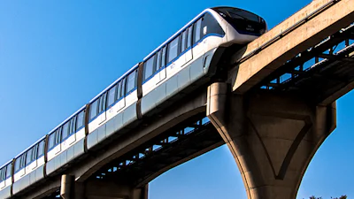 Met de monorail naar het werk: Geen file, beste uitzicht