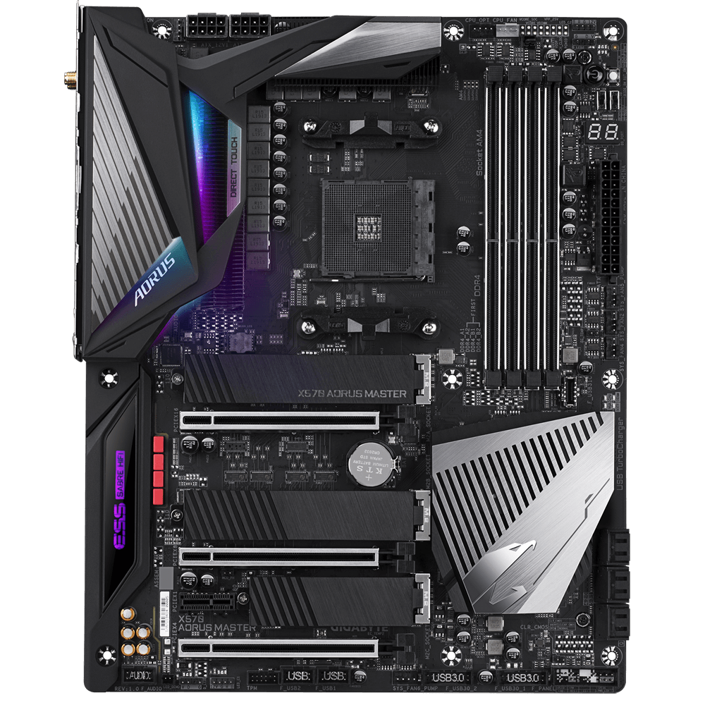 De Gigabyute X570 Aorus Master is een uitstekende keuze in het high-end segment.
