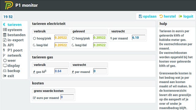 Slimme meter uitlezen