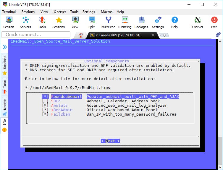 Eigen mailserver opzetten
