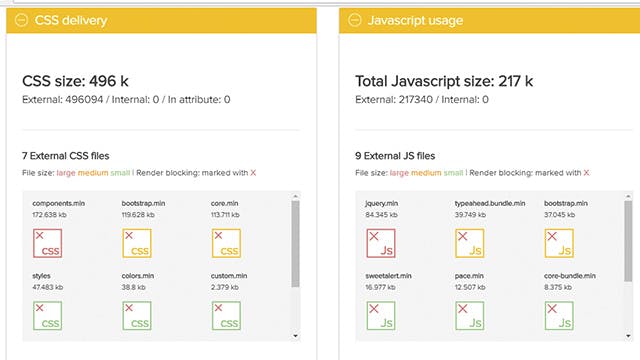 Website-snelheid testen