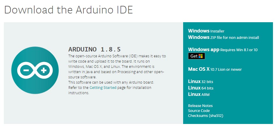 04 Download de software om de programma’s te kunnen schrijven.