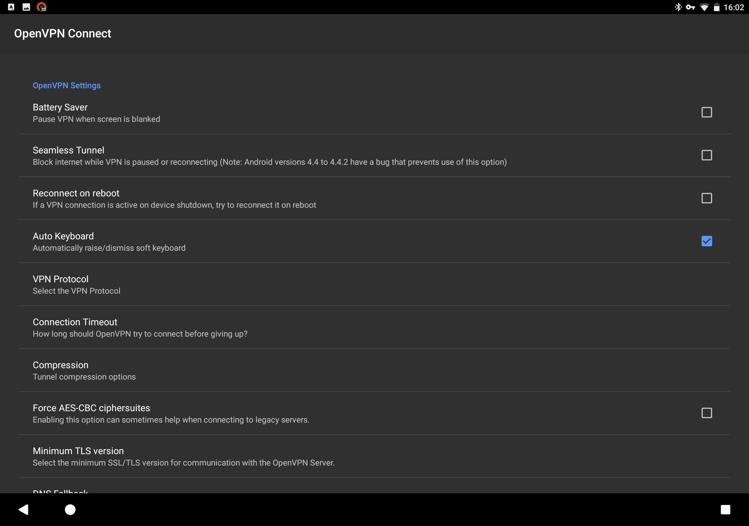 openvpn op smartphone