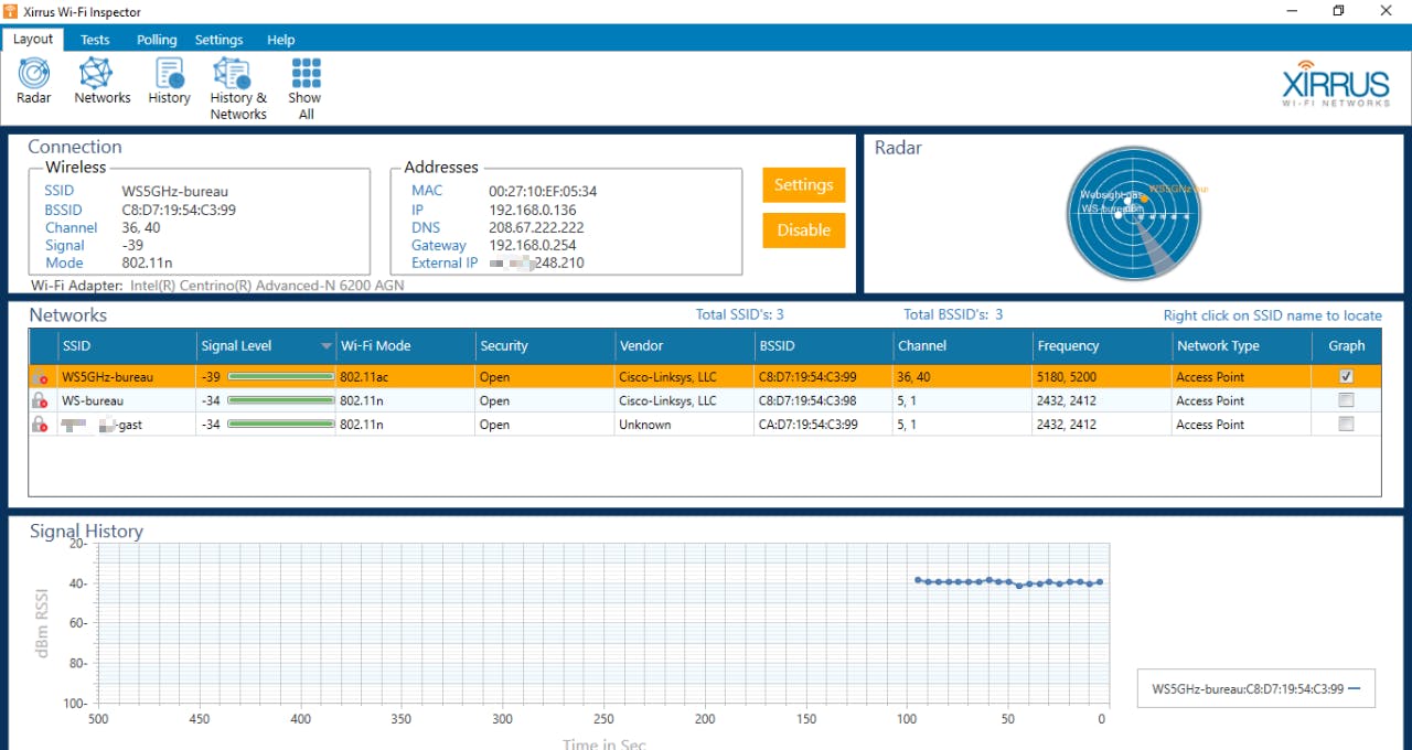 Wifi-kanaal veranderen