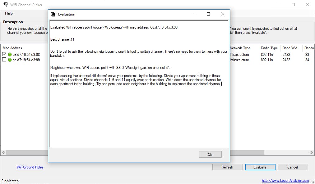 Wifi-kanaal veranderen
