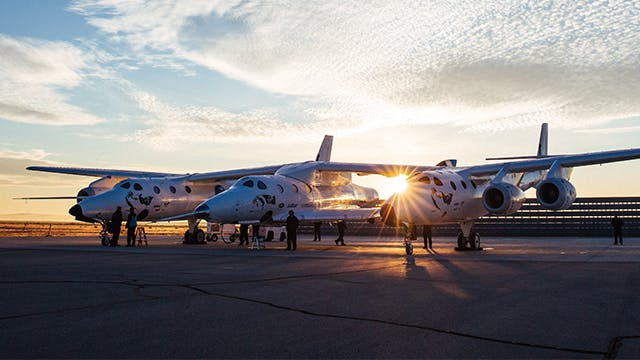 Commerciële ruimtevaart in zicht door VSS Unity