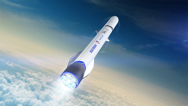 Blue Origin van Jeff Bezos: Ruimte aantikken en weer terug