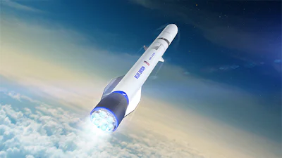 Blue Origin van Jeff Bezos: Ruimte aantikken en weer terug