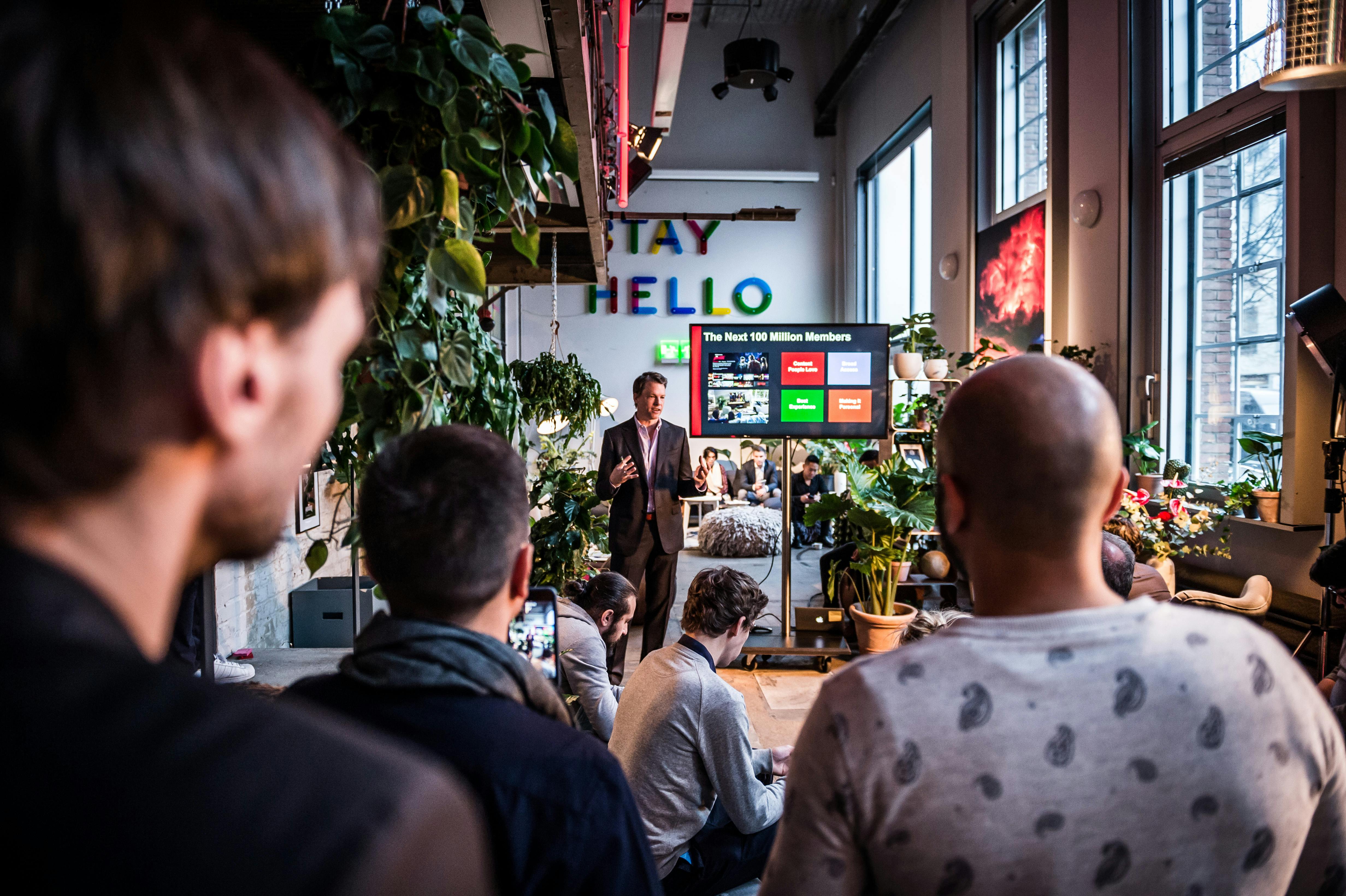 De succesformule volgens Peters: “Een breed aanbod in een gepersonaliseerde omgeving op al je apparaten.”