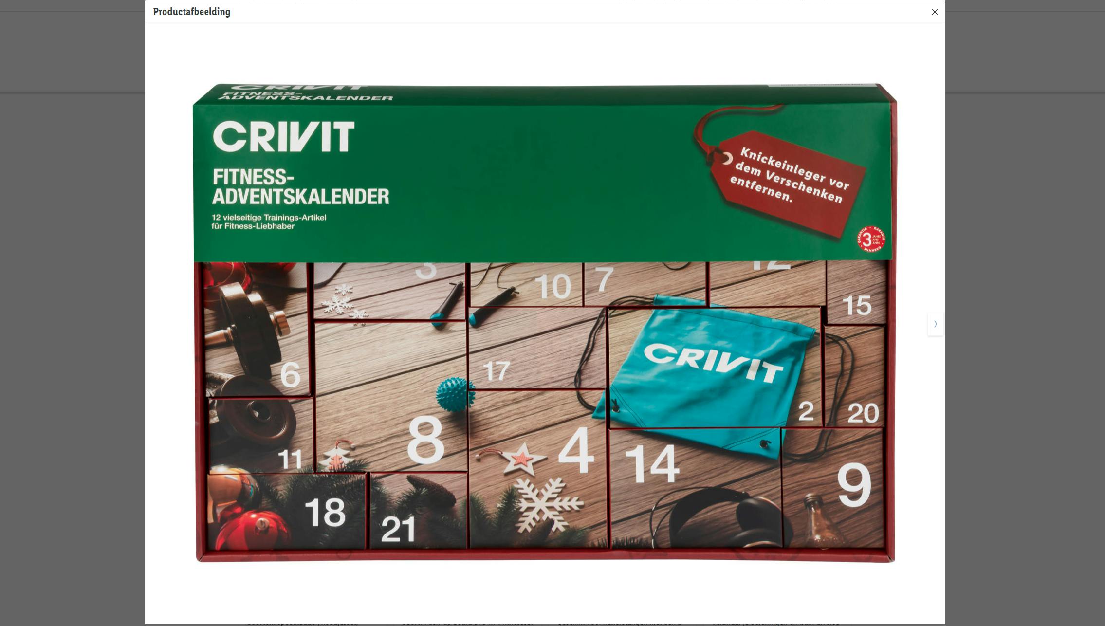 adventkalender fitness