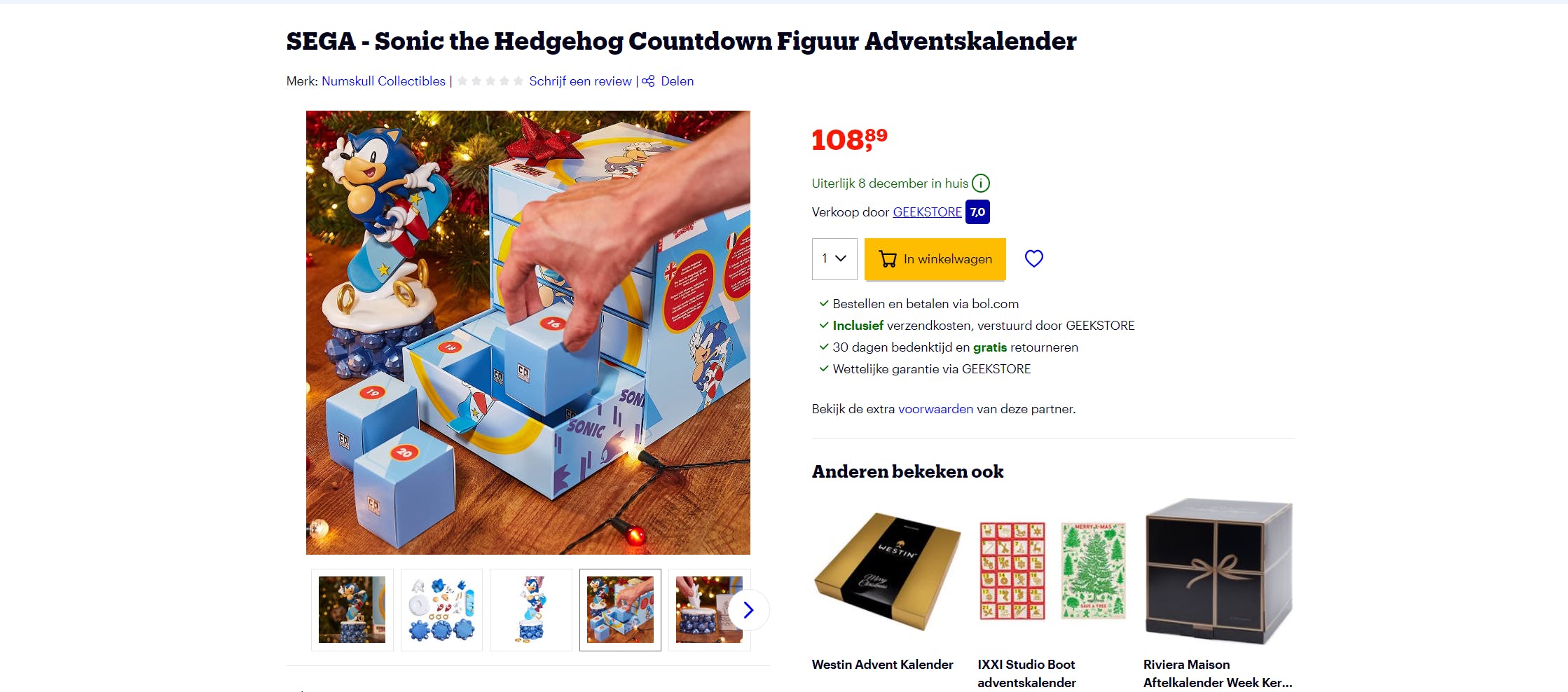 adventkalender sonic