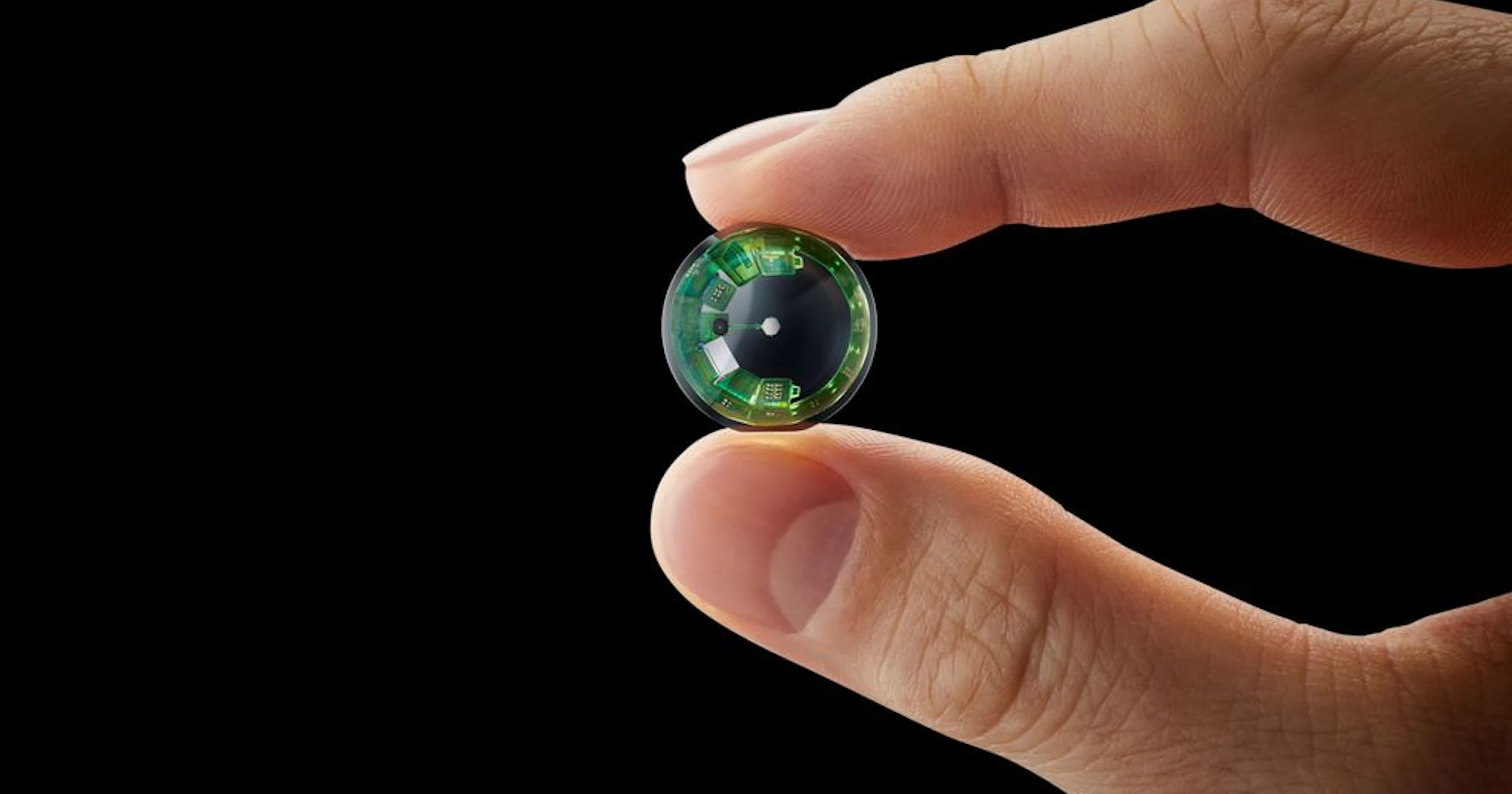 Prototype van contactlenzen met mini-oledschermpje gedemonstreerd