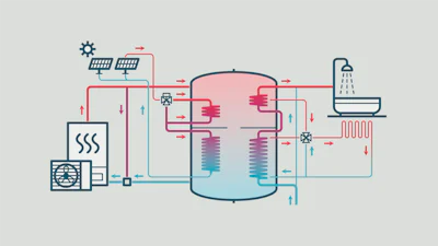 Verbeter het rendement van je warmtepomp met een buffervat