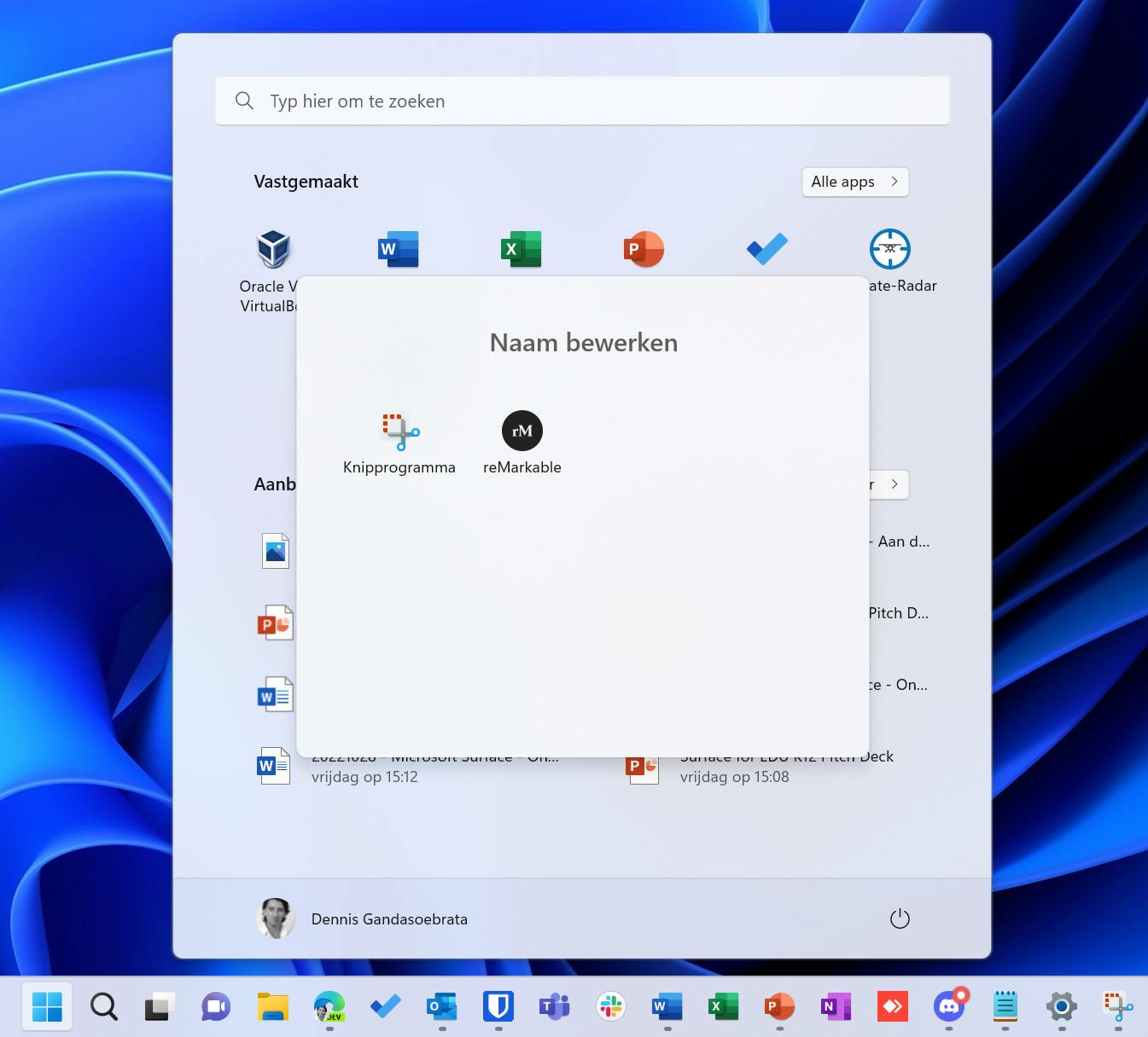 Pas het Startmenu nog beter aan je voorkeuren aan.