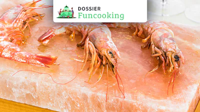 Koken met zoutsteen: een zilte touch voor koude en warme gerechten