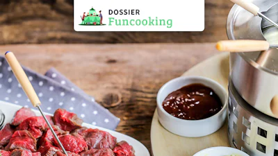 Lekker dippen: met fondue kun je alle kanten op!