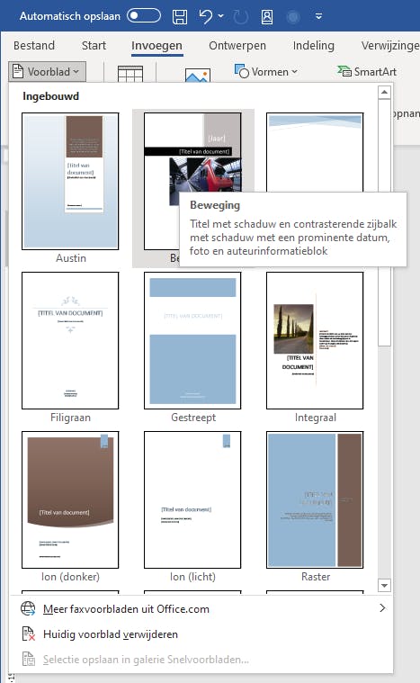 Zo maak je een voorblad in Word | ID.nl Zo Maak Je Een Voorblad In Word | Id.Nl