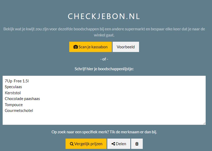 Goedkoper boodschappen doen? Deze website helpt je daarbij
