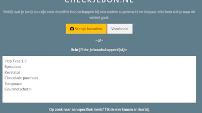 Goedkoper boodschappen doen? Deze website helpt je daarbij
