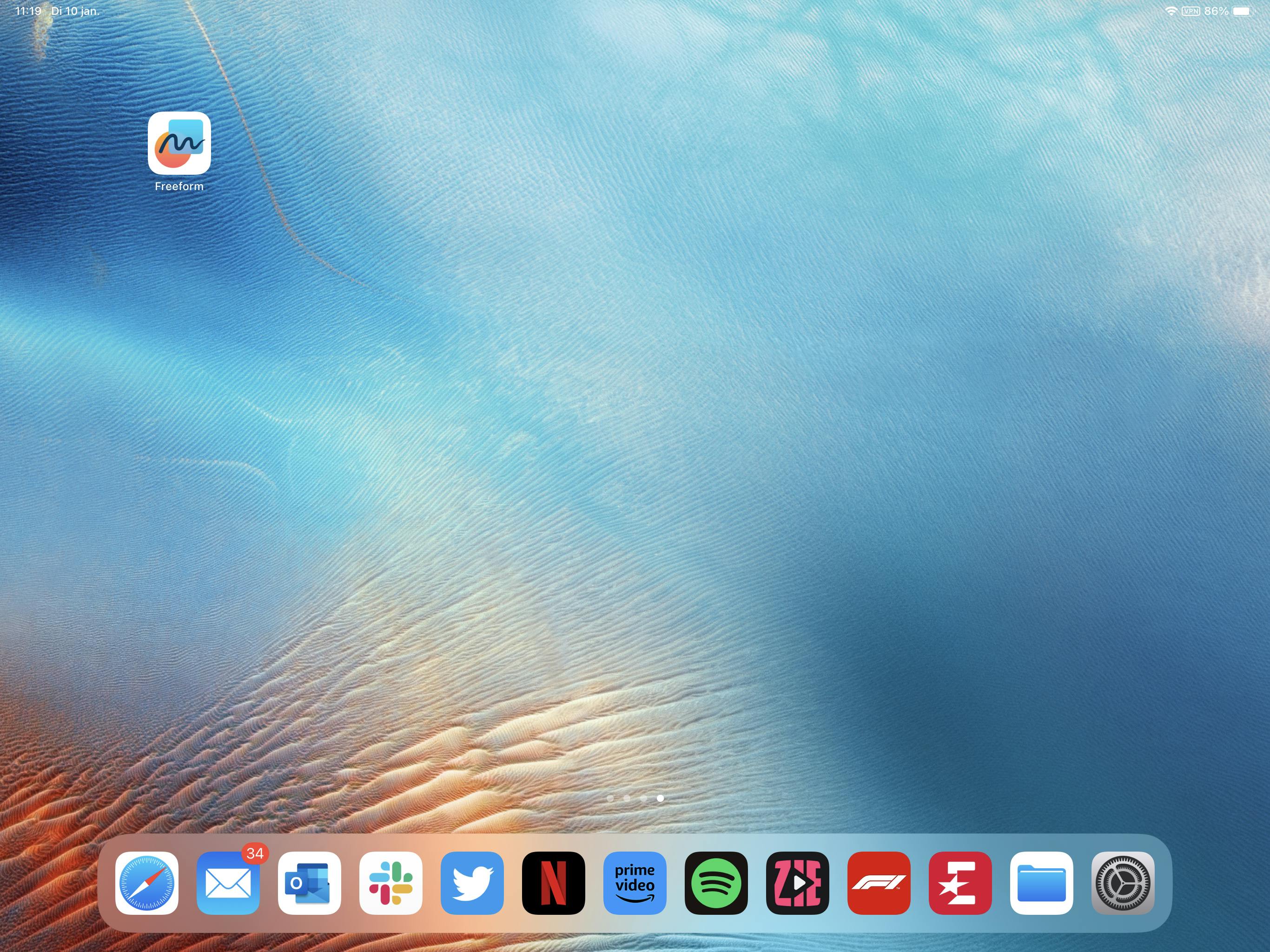 freeform app op ipad