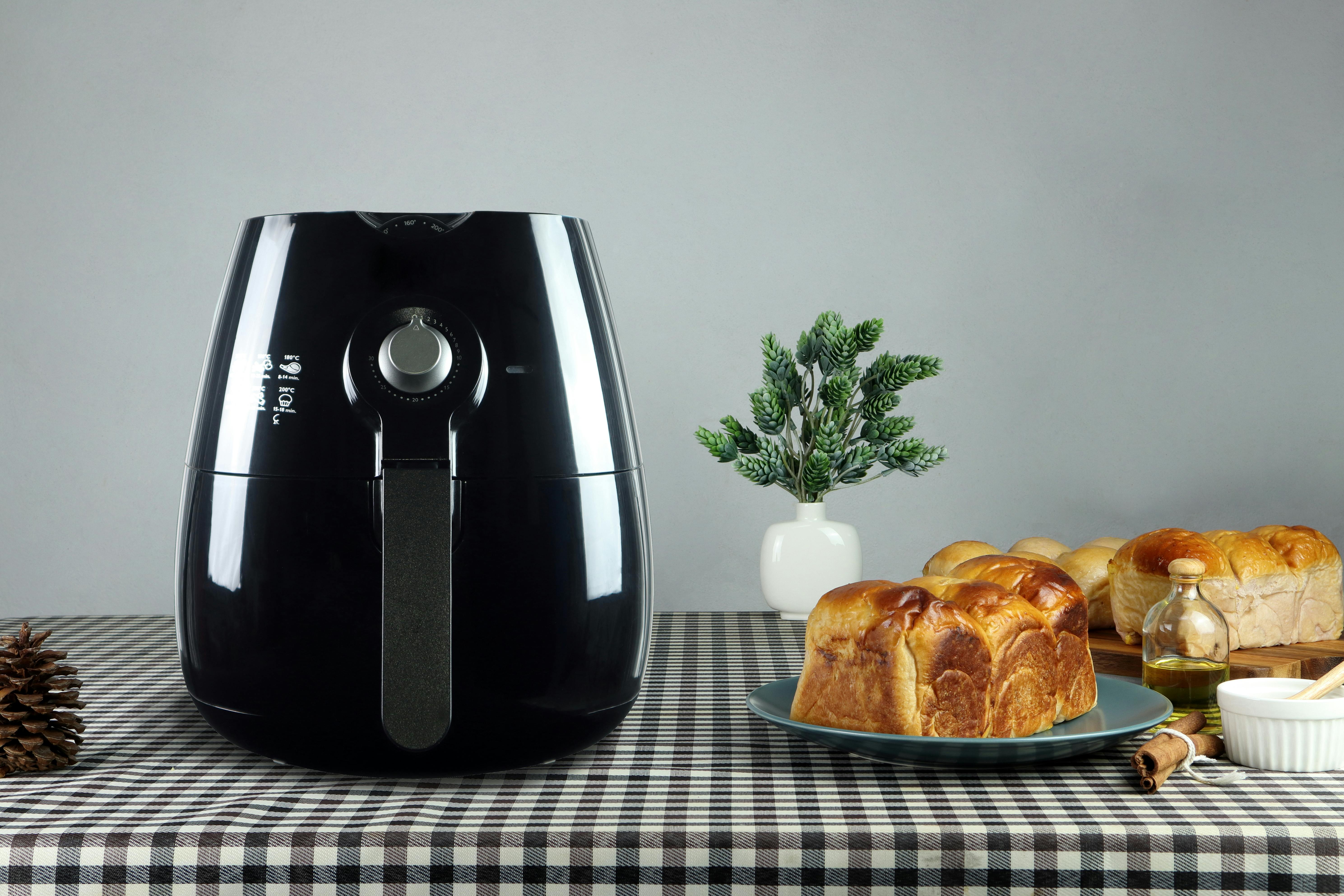 airfryer met broden