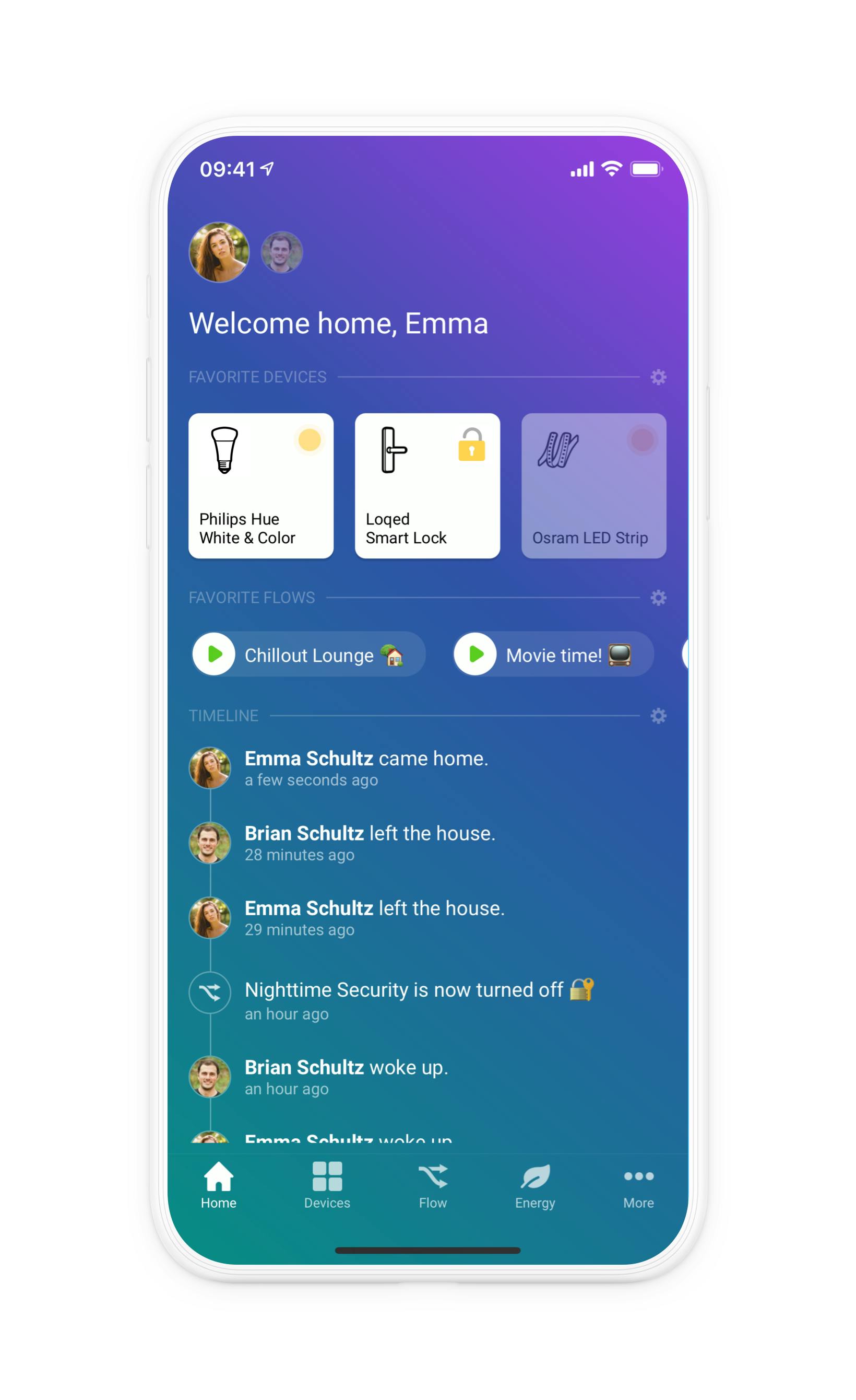 Met Homey kun je al je apparaten bedienen vanuit een app.