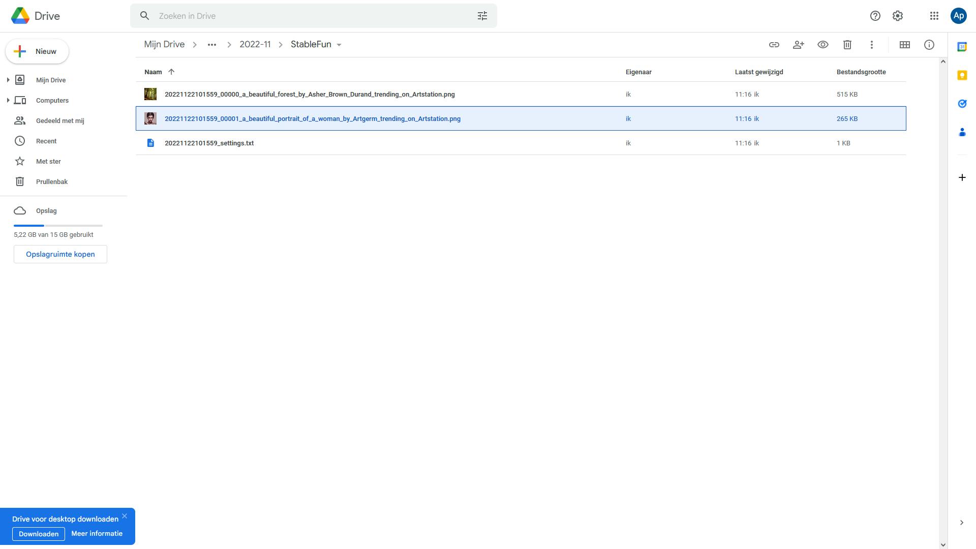 …en op je Google Drive.