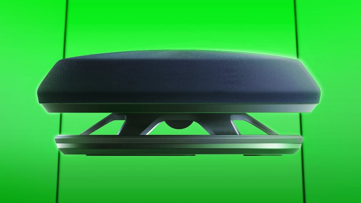 Productafbeelding van de Hover-polssteun van Angry Miao, een ergonomisch steuntje aangedreven door een magnetisch zwevend effect.