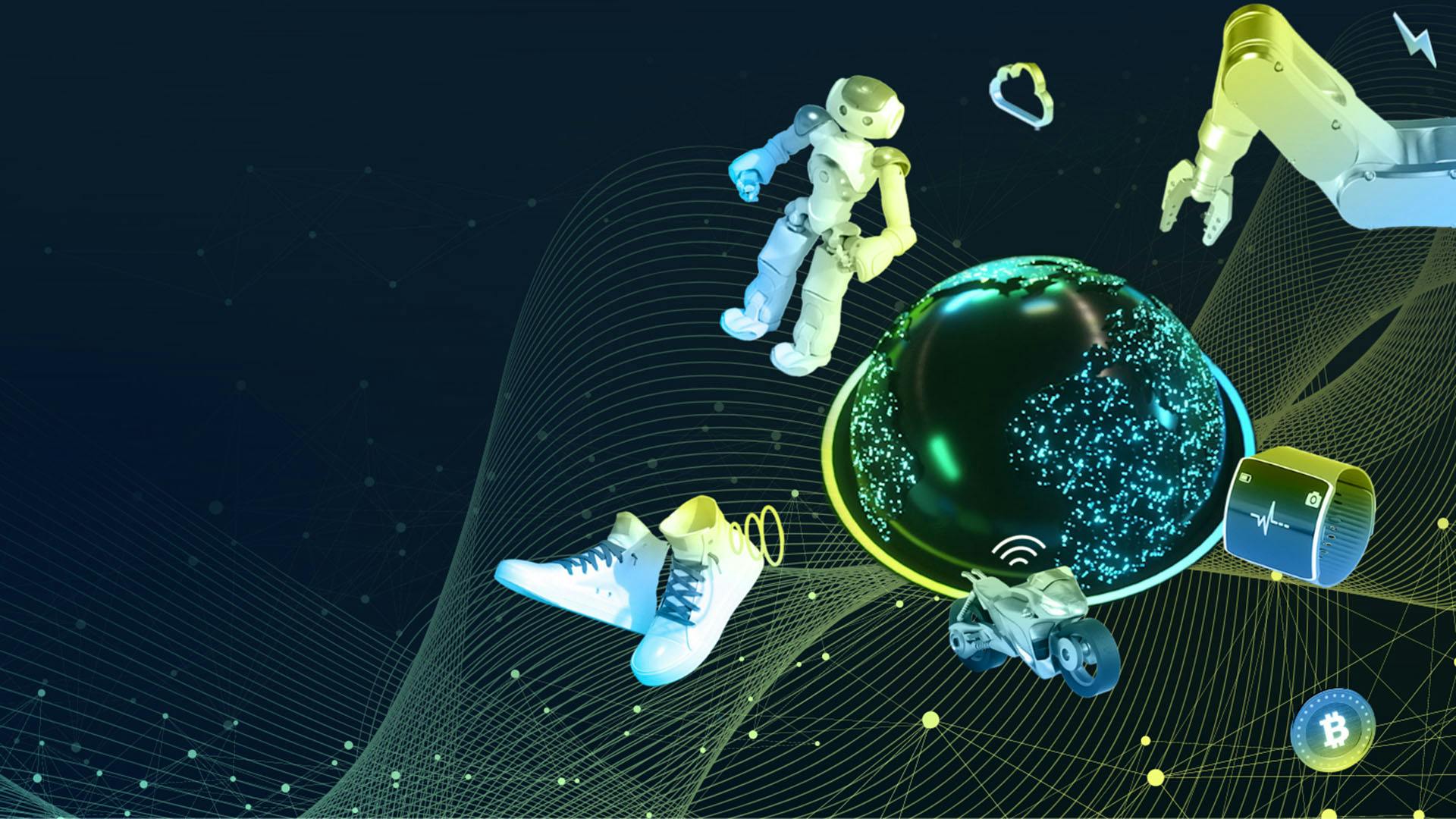 Promotie-afbeelding van de Consumer Electronics Show (CES) van 2021.