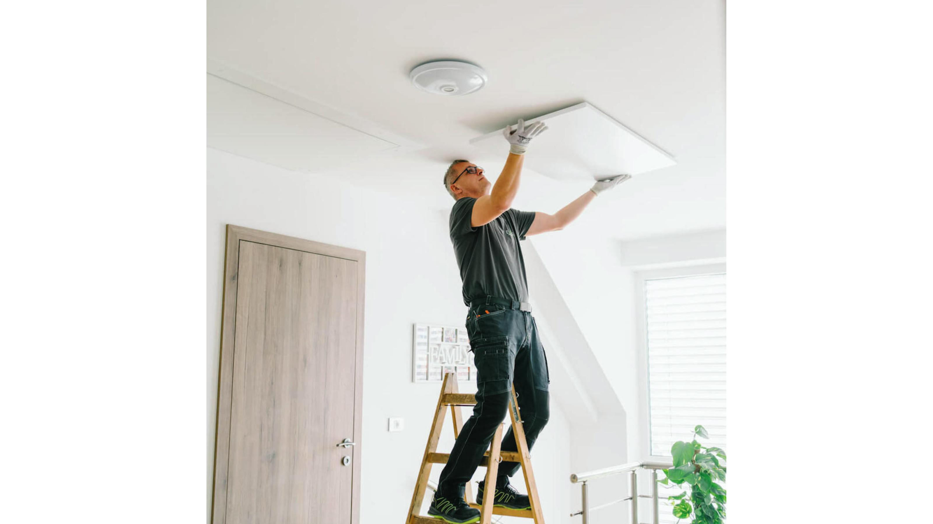 Er is alleen een elektriciteitsaansluiting nodig.