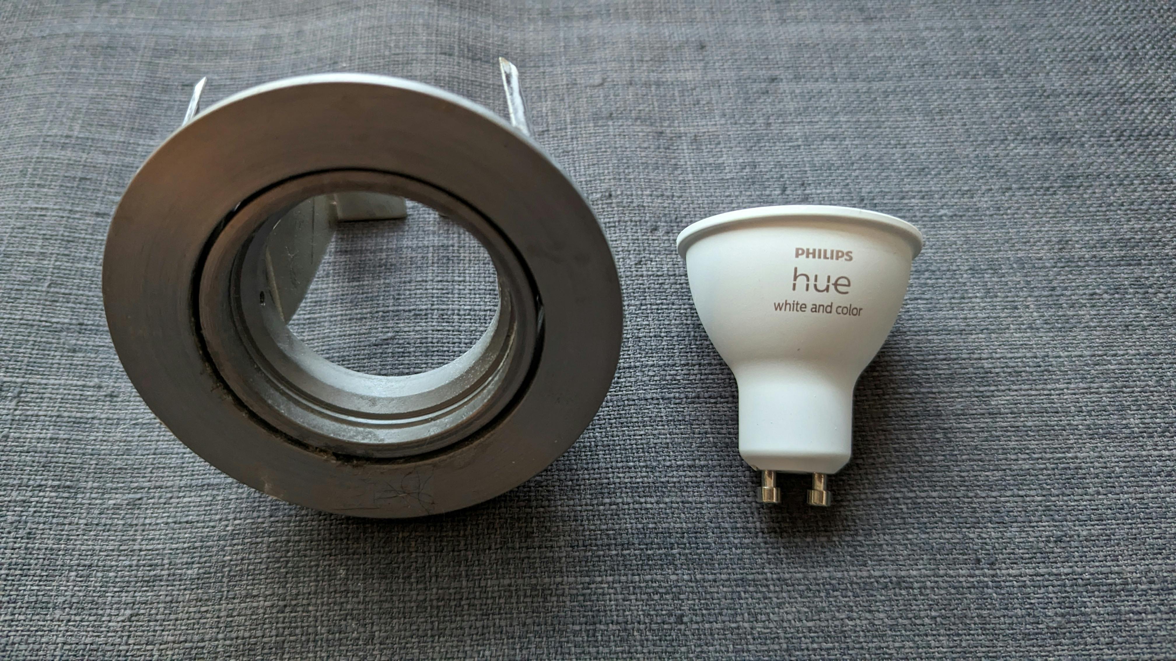 slimme lamp met GU10-fitting