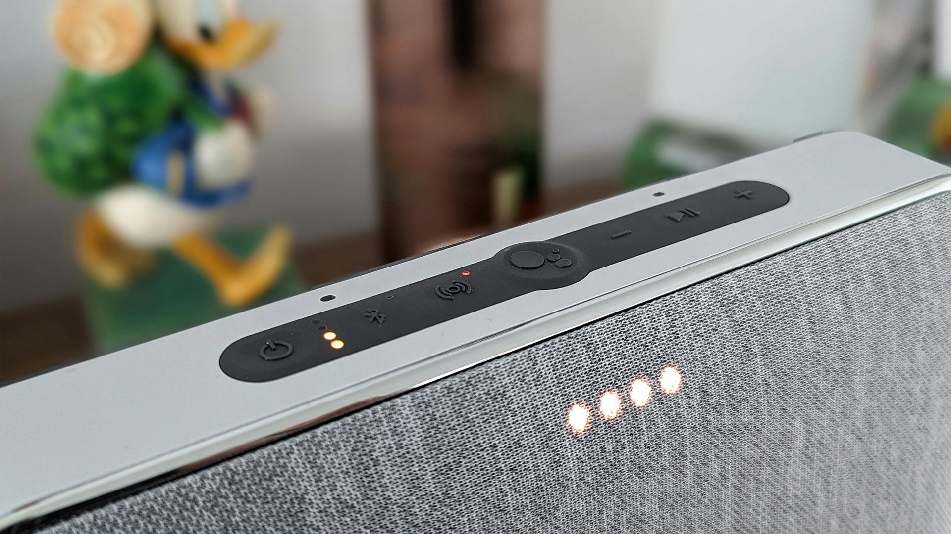 draadloze speaker knoppen