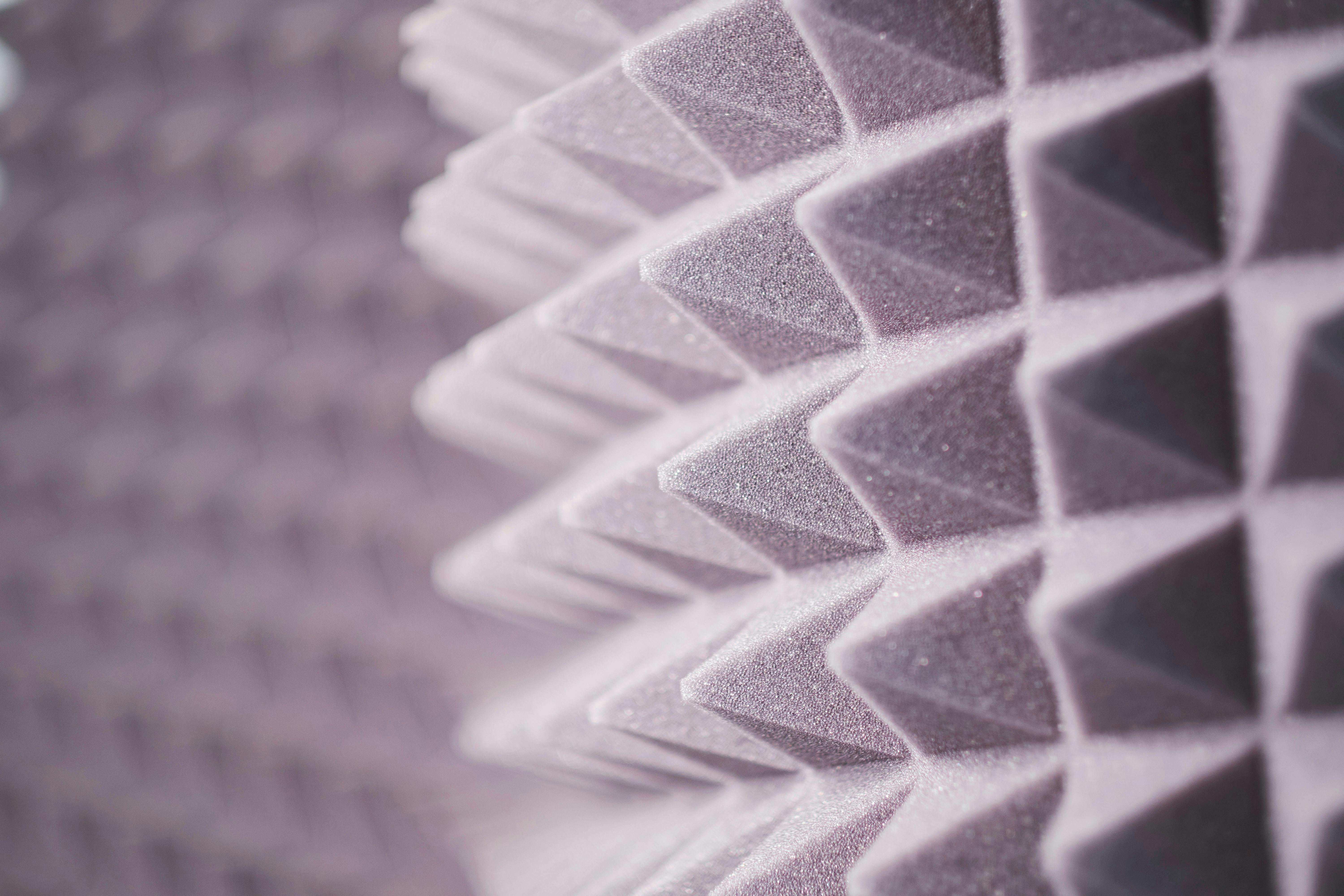 geluid absorptie demping schuimrubber