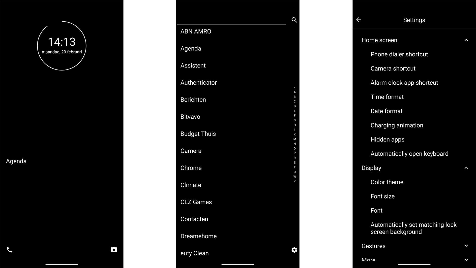 Minimalist Phone app Android