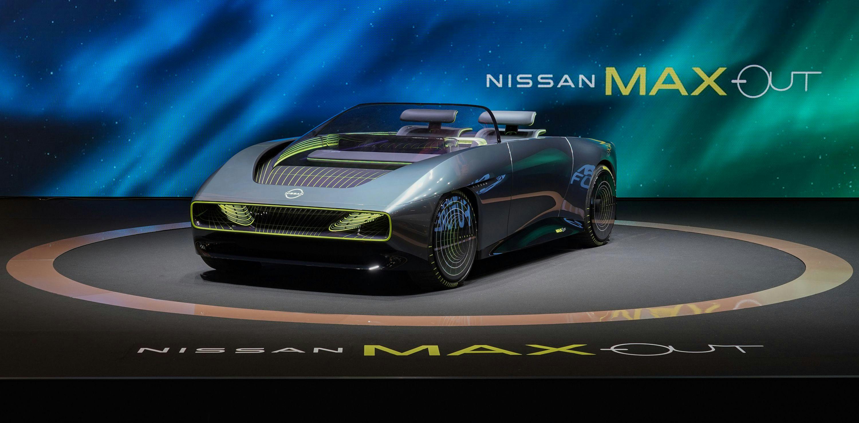 Nissan onthult nieuwe elektrische cabrio: de Max-Out