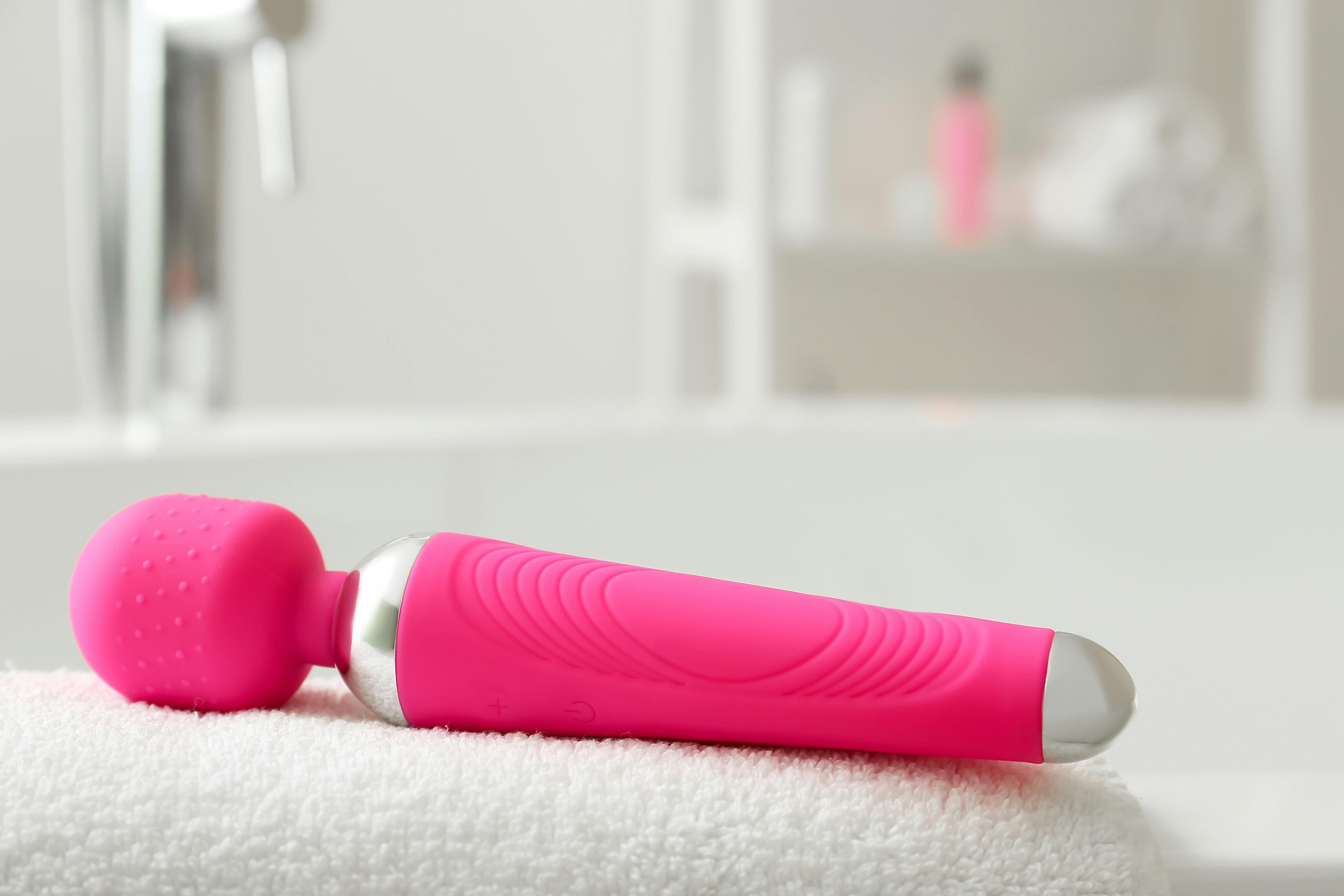 Roze wandvibrator
