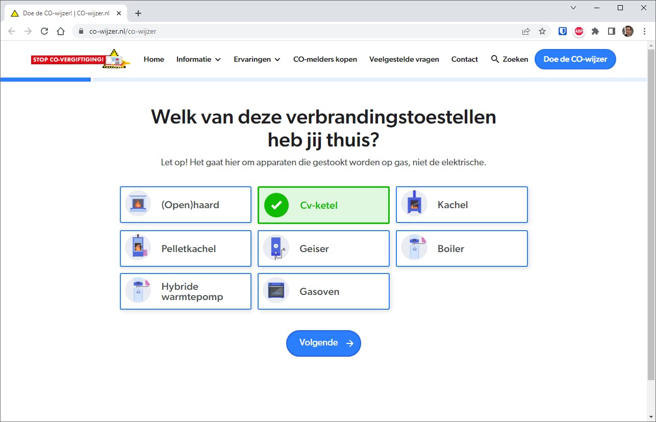 Vragen beantwoorden in CO-wijzer