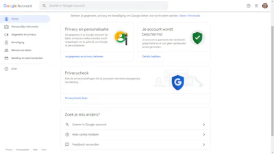 Google-account? Met de privacychecktool houd je je gegevens zo privé mogelijk
