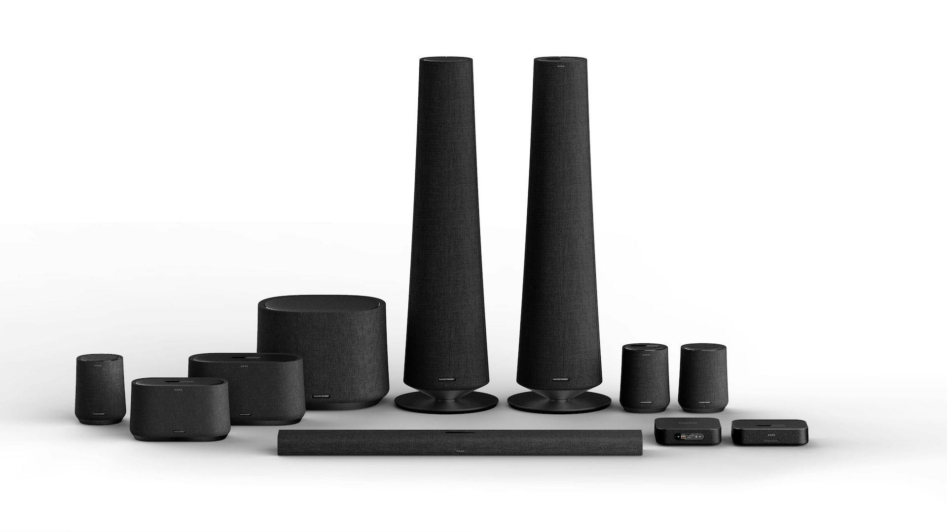 Een overzicht van alle modellen in de Harman Kardon Citation-familie.