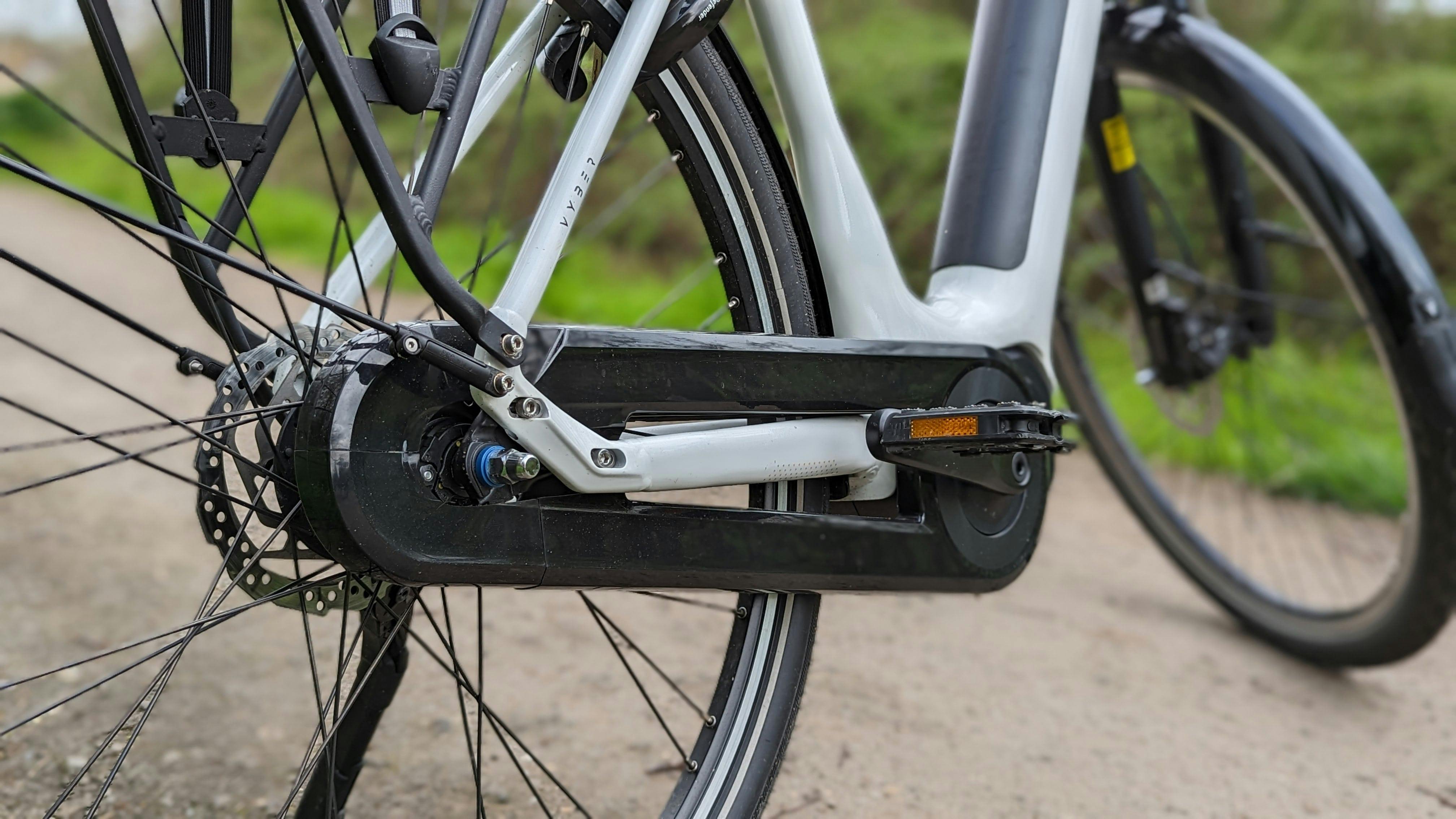 Deze uitvoering beschikt over een ketting(kast).