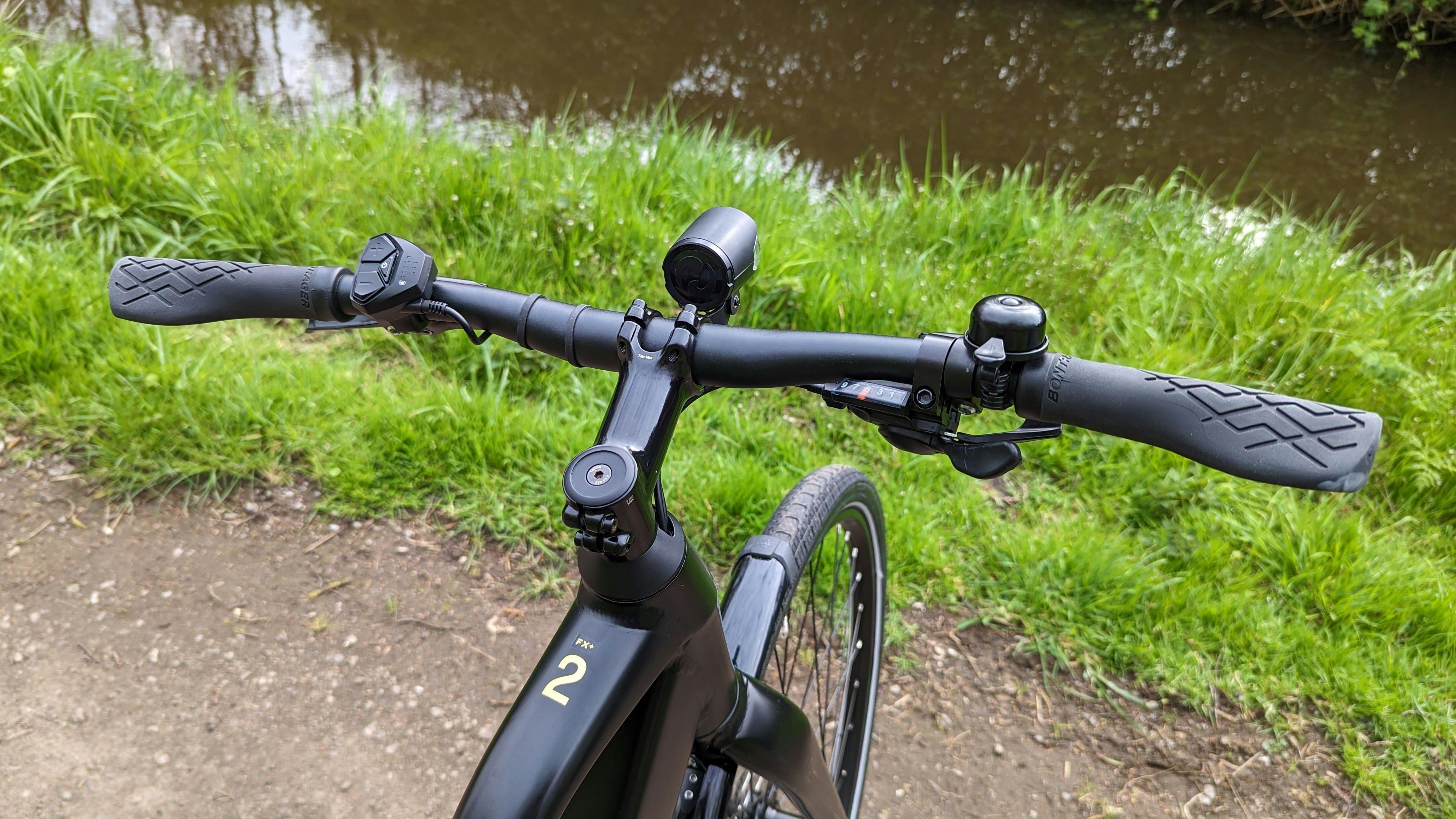 Het stuur geeft ook niet direct weg dat het om een e-bike gaat.